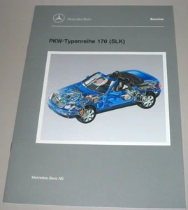 Werkstatthandbuch Mercedes SLK R 170 Fahrwerk Motor Elektrik Aufbau Buch 09/1996 - Bild 1 von 1