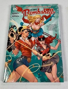 DC Comics Bombshells The Deluxe Edición Libro Uno Tapa Dura (2018) Wonder Woman - Imagen 1 de 3