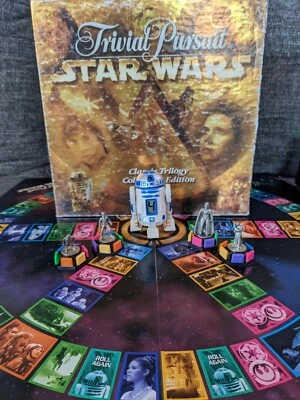 Trivial Pursuit Star Wars Trilogía Edición Coleccionista Juego COMPLETO De Colección Foto 1 de 4