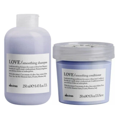 Davines DUO Love Smoothing Shampoo + Conditioner 250+250ml rituale lisciante
