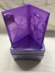 10 Official Original Microsoft XBOX 360 Purple Kinect Replacement Game Cases - Picture 1 of 12