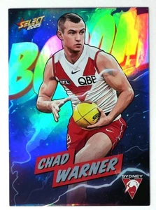 Select AFL Boom 2025 #BM192 Chad Warner 207/360 Sydney Swans - Imagen 1 de 3