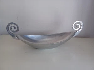 Vintage Very Rare Big Chrome Scandinavian Viking Centrepiece - Picture 1 of 24