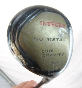 INTEGRA NU METAL LOW GRAVITY 22* FAIRWAY WOOD GRAPHITE SHAFT RIGHT HANDED 43in - Picture 1 of 15