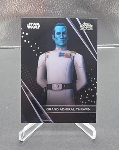 2023 Topps Chrome Star Wars Grand Admiral Thrawn Animated Short Print AS-25 SP - Picture 1 of 2