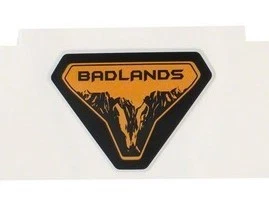 NEW OEM Ford Badlands Fender Decal M2DZ-16720-F Ford Bronco Badlands 2021-2025 - Image 1 of 4