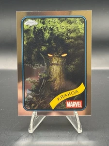 Tarjeta base 2025 Topps cromada Marvel KRAKOA #180 X-Men - Imagen 1 de 2
