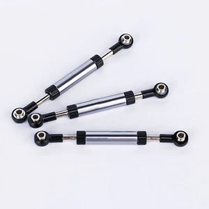 For Trx-4 SCX10 D90 RC Crawler Car Aluminum Steering Servo Link Linkage Pull Rod - Picture 1 of 7