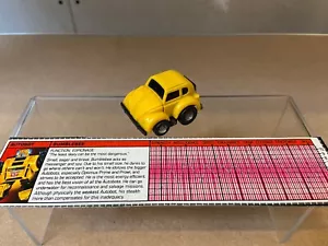 Transformers G1 1983-85 BUMBLEBEE vintage hasbro takara minibot japan - Picture 1 of 7