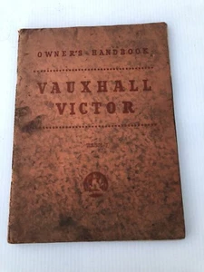 Vauxhall (Opel) Victor F Modell Serie 2 Betrieb Wartung Betriebsanleitung TS371/7 Bj 59 - Bild 1 von 2