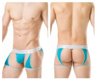 PPU Multi Brief Jockstrap Combo Único Sexy Ropa Interior Para Hombre Jade 1806 MX1 Foto 1 de 2