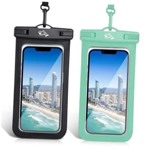 Waterproof Phone Pouch and Case for iPhone 15/14/13/12 Pro Max, IPX8 Certified - Picture 1 of 7