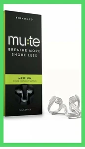 RHINOMED MUTE Snoring Device Medium 30 nights supply *NEW* - Picture 1 of 1