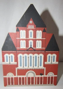 The Cats Meow Master Builders Edition Trinity Church Wood Village Building - Picture 1 of 3