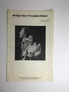 Partituras de colección Bridge Over Troubled Water SIMON & GARFUNKEL Charing Cross - Imagen 1 de 5