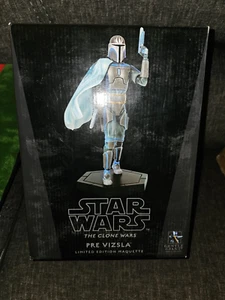 Gentle Giant PRE VIZSLA MAQUETTE 2011 Star Wars Clone Wars #55/700 PGM Fett - Picture 1 of 5
