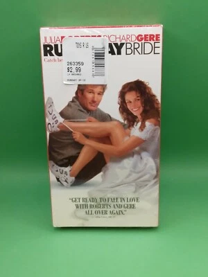 Factory Sealed Runaway Bride (VHS) Julia Roberts - Richard Gere - NEW & SEALED - Image 1 of 2