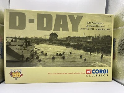 Corgi 50th D-Day Anniversary Set Operation Overlord D-DAY Classics Vintage 97714 - Image 1 of 3
