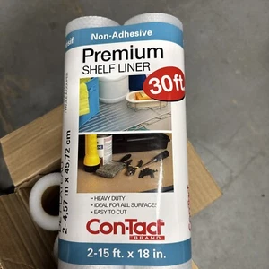 Revestimiento de estante y cajón premium marca Con-Tact paquete de 2 x 2 = 4 rollos nuevo - Imagen 1 de 4