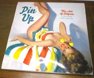 Pin Up! The Art of Gil Elvgren! Artist! A 16-Month 2016 Calendar! Pin Up Girls! - Picture 1 of 5