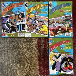alle 4 Elongated Man von Gerard Jones 1992 komplette Serie DC Comics top cdn - Bild 1 von 24