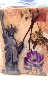 Imán de nevera de recuerdo Nueva York - Estatua de la Libertad - Totalmente nuevo - Imagen 1 de 2
