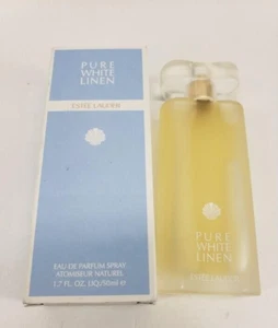 Estee Lauder PURE WHITE LINEN Eau de Parfum Perfume Spray 1.7oz 50ml NeW BoX - Picture 1 of 3