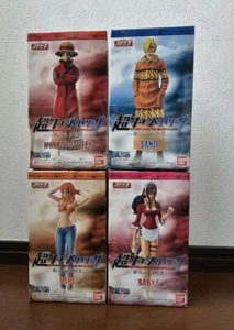 ONE PIECE Figura lotto di 4 Super One Piece Styling Rufy Nami Sanji Baby 5 - Foto 1 di 16