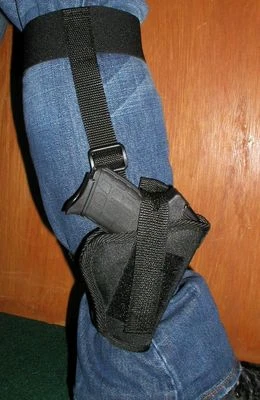 USA Mfg High Quality Ankle Holster .38 Special LCR Taurus Smith Charter Pistols - Image 1 of 4