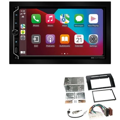 Wifi Apple CarPlay Android Auto DAB+ Autoradio für Toyota Corolla Verso schwarz - Bild 1 von 4