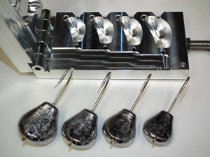 Saltwater Boxing Glove NC Jig mold 4,5,6,8oz CNC Aluminum Tautog Blackfish - Picture 1 of 7