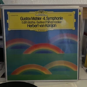 MAHLER SYMPHONY NO4 LP KARAJAN N596 - Bild 1 von 3