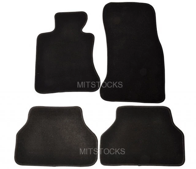 APTO PARA BMW E60 SERIE 5 2004-2010 ALFOMBRILLAS NEGRAS NUEVAS Foto 1 de 1