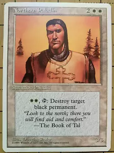 NORTHERN PALADIN - MAGIC THE GATHERING - 4. AUSGABE - SELTEN - Bild 1 von 2