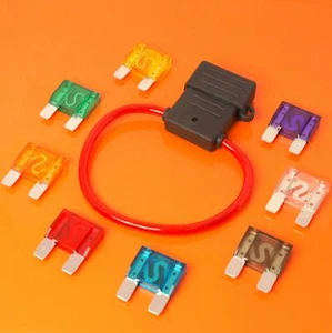 Quality Maxi Blade Fuse Holder with 8 Fuses 20A 30A 40A 50A 60A 70A 80A 100A Car - Picture 1 of 12