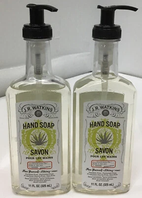 2 J.R. Watkins 23050ZH Hand Soap Aloe & Green Tea ( 11 Oz./ 325 ML ) Each - Image 1 of 2