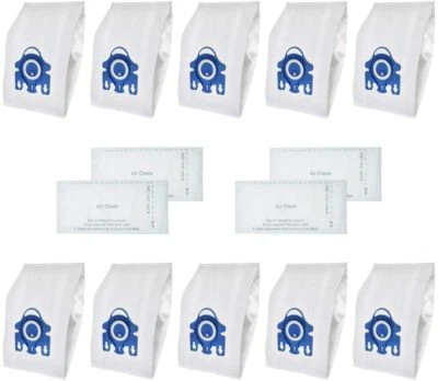 Miele 10123210 AirClean 3D Efficiency Dust Bag (10 Bags and 4 Filters) - Image 1 of 4