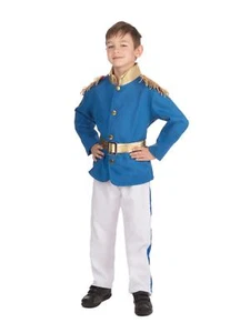 Kinder Jungen Prinz bezaubernder König Märchen Kostüm - Bild 1 von 6