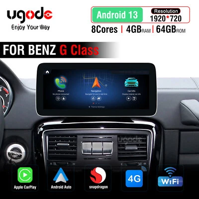 12.3inch Android Screen Upgrade GPS for Mercedes Benz G class G63 2012-2016 - Image 1 of 4