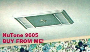 NUTONE Vintage Mid-Century HEAT-A-VENT Heater Fan CLASSIC Bathroom NEW NOS 9605N - Picture 1 of 8