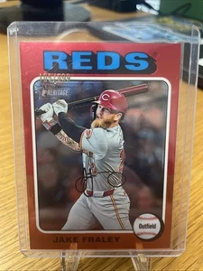 Topps Heritage 2024 cromo Jake Fraley/699 rojos #531 - Imagen 1 de 2