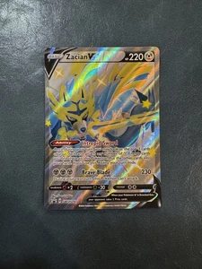Pokemon Zacian V (Shiny) - Promo SWSH: Carte Promo Spada e Scudo SWSH292 NM - Foto 1 di 2