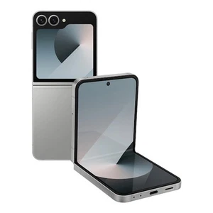 Samsung Galaxy Z Flip6 256GB Silver Shadow Unlocked Good Condition - Picture 1 of 9