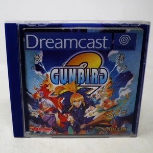 Vintage 2000 Sega Dreamcast Capcom Gunbird 2 Videospiel Pal 1-2 Spieler Retro - Bild 1 von 8
