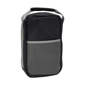 Black Storage Bag Camping Carp Fishing Holdall Bags Pot Carry High Quality - Picture 1 of 21