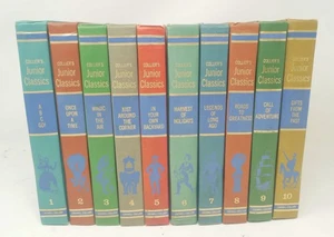 Collier's Junior Classics The Young Folks Shelf of Books Volumes 1-10 1963 Set - Imagen 1 de 1