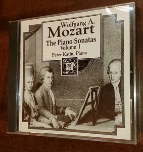 Mozart Piano Sonatas Vol 1 Peter Katin CD Musical Heritage Society 1991 Sealed  - Bild 1 von 2