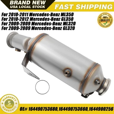 Diesel Particulate Filter For Mercedes-Benz ML350 GL350 ML320 GL320 DPF Foto 1 de 4