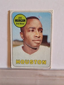 Topps Baseball Card 1969 #35 Joe Morgan HOF - Picture 1 of 2
