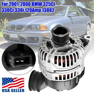 Genuine Alternator For 2001-2006 BMW 320i 325Ci 330Ci 325i 330i X5 525i 120Amp * Foto 1 de 4